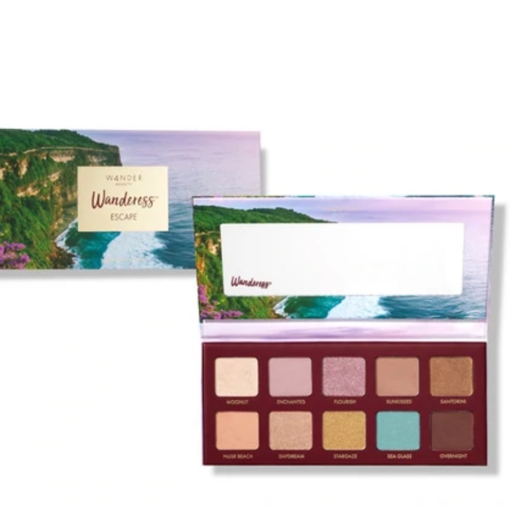 Wander beauty Wanderess escape palette